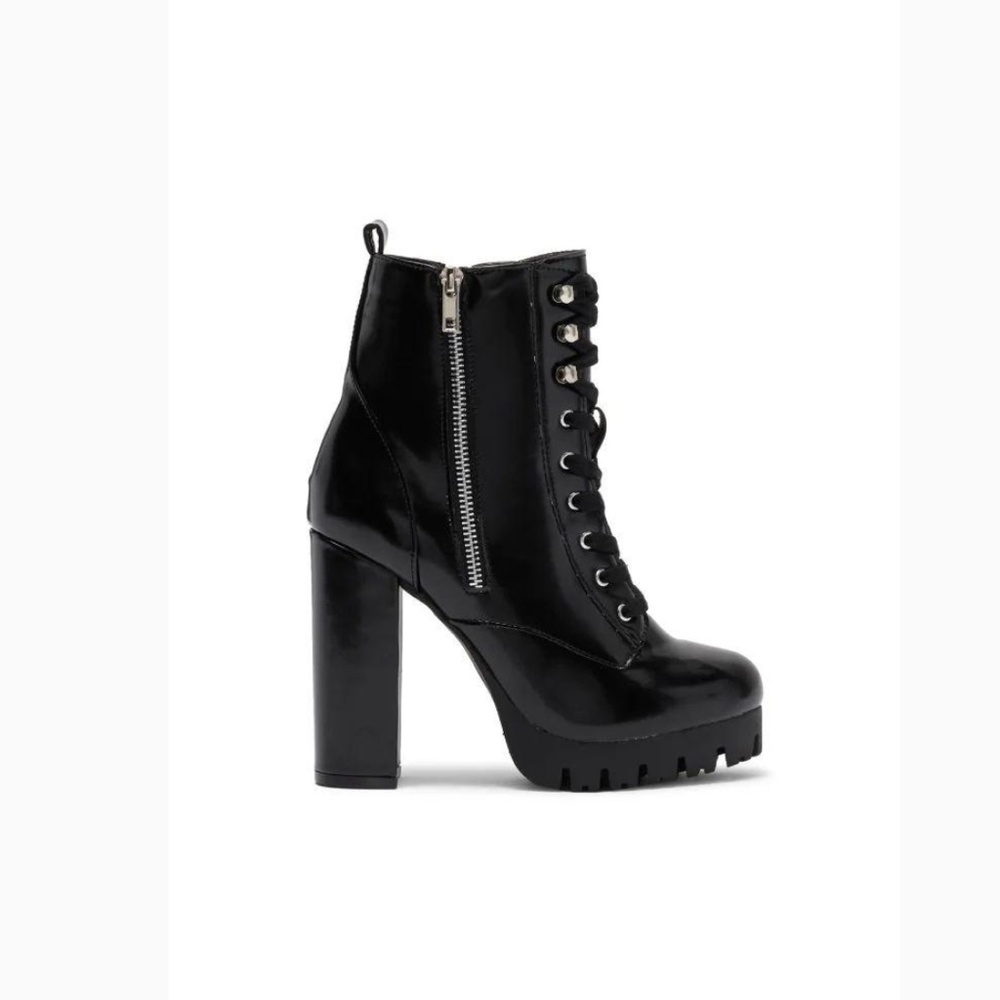 Lace up Platform Combat Boots